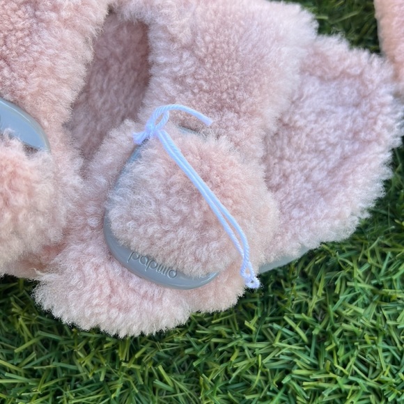 NWT Arizona Big Buckle Teddy Shearling Birkenstock Papillio EU 36/US 5 Narrow - Picture 7 of 10